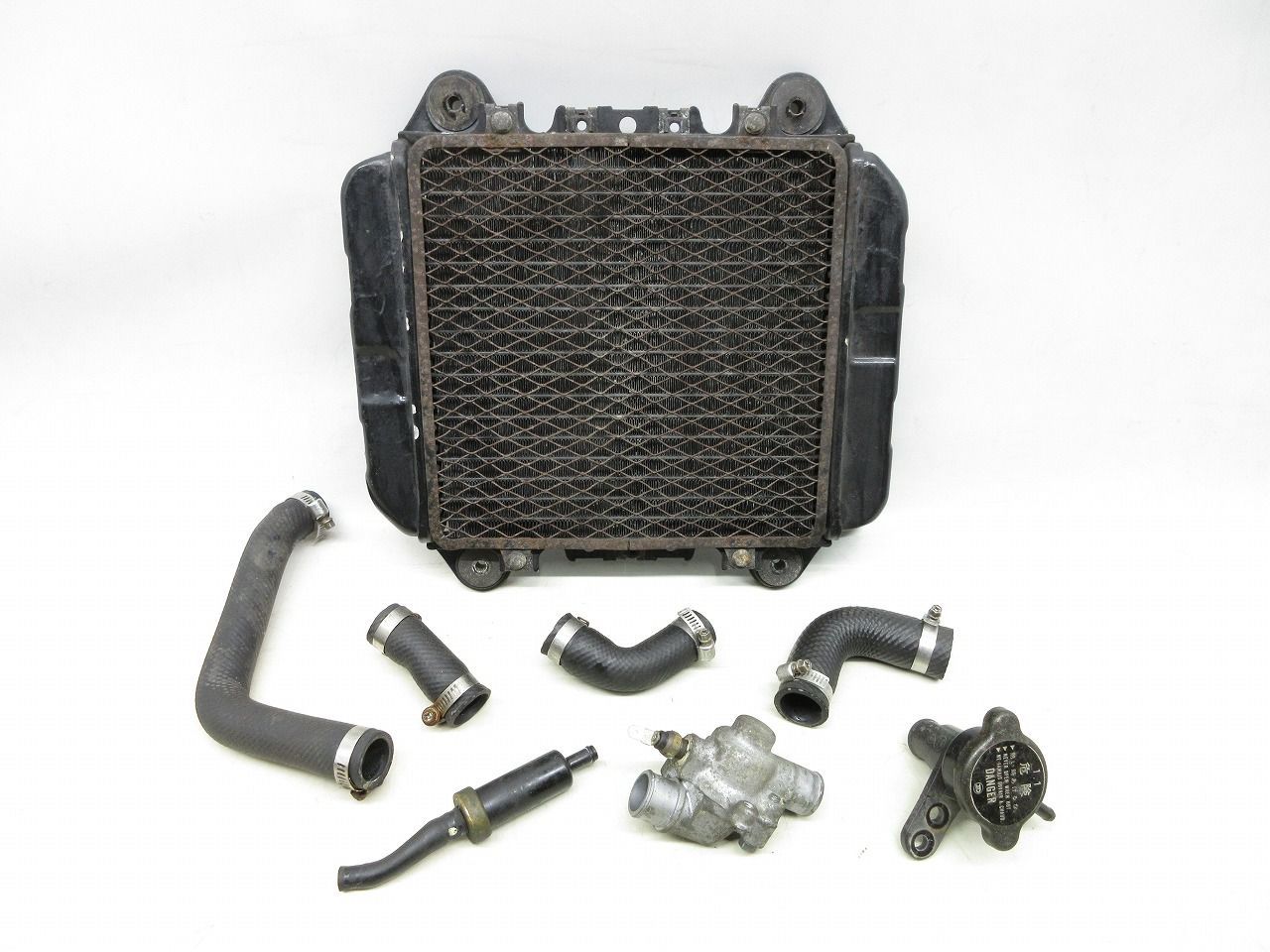 ZZ-R250　ラジエター他セット　 バイク部品　0711K16M-45