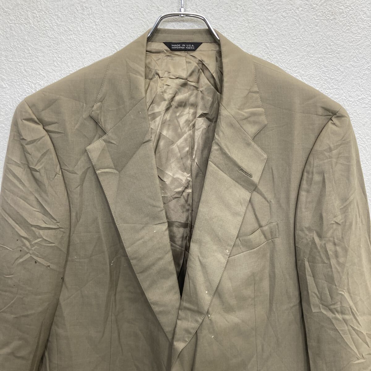 超希少 70s USA製 RALPH LAUREN テーラードジャケット 大文字タグ 