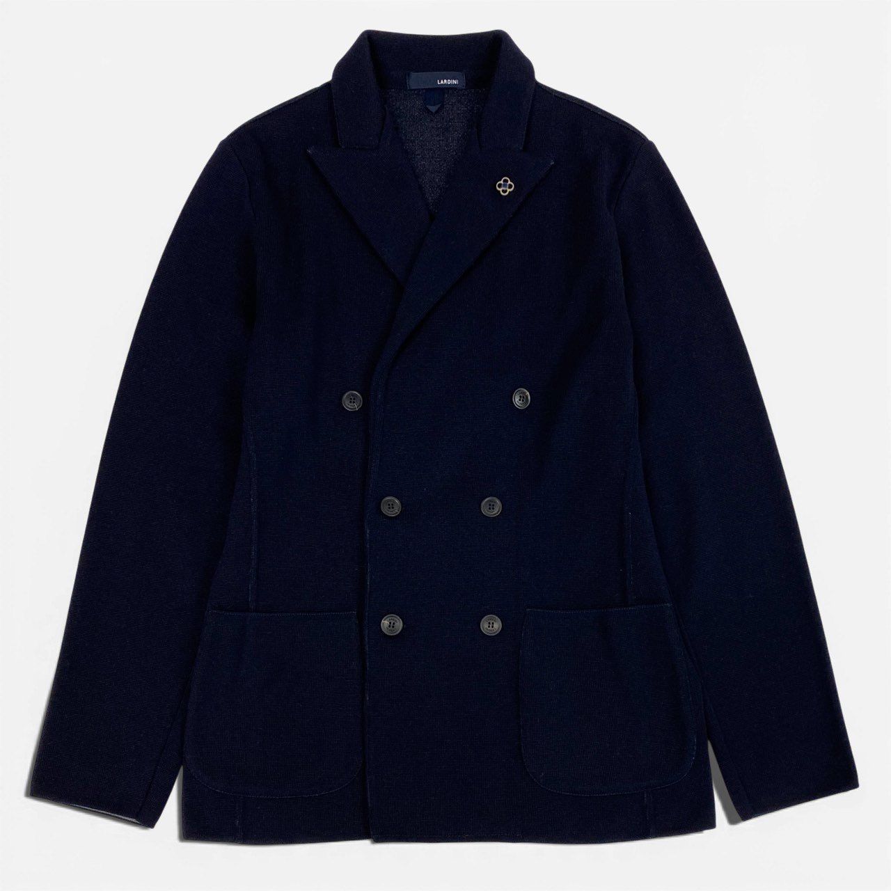 65a14【美品】 LARDINI ラルディーニ 近年 ハイゲージニット