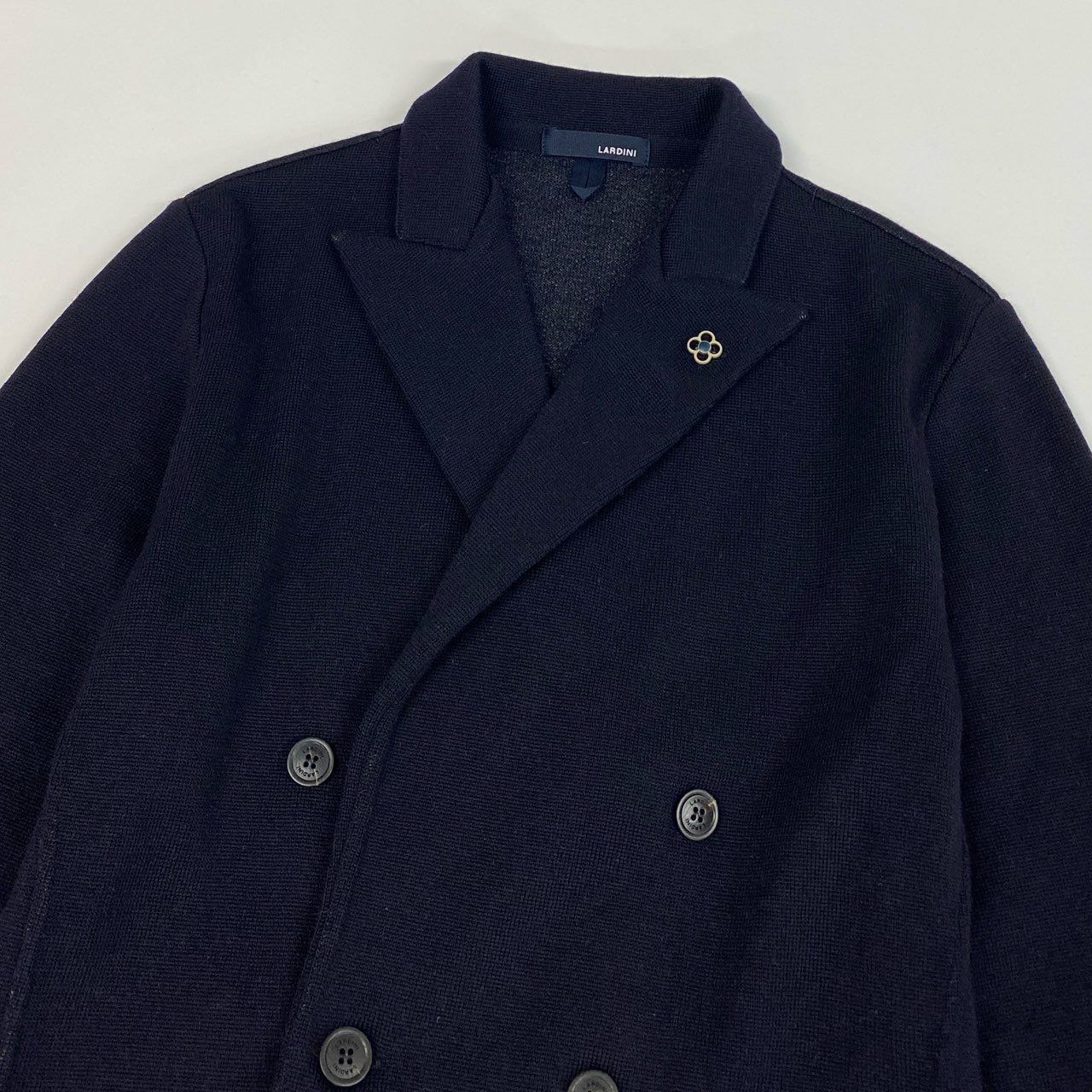 65a14【美品】 LARDINI ラルディーニ 近年 ハイゲージニット