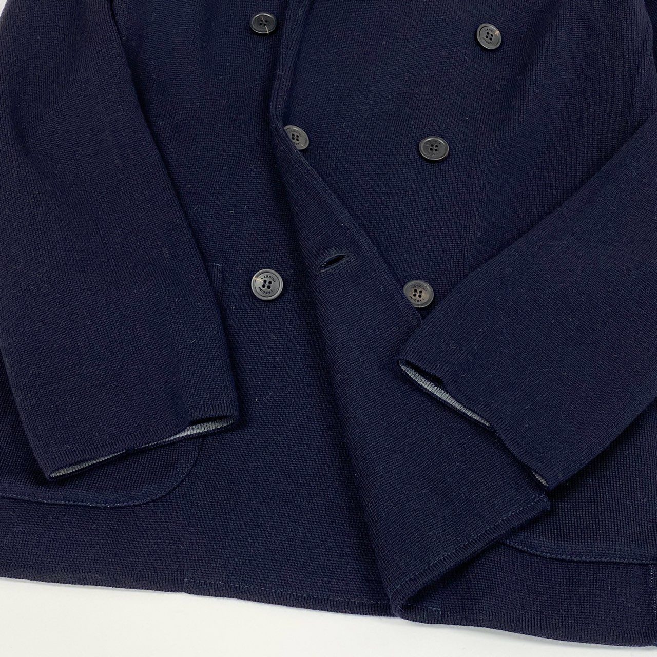 65a14【美品】 LARDINI ラルディーニ 近年 ハイゲージニット