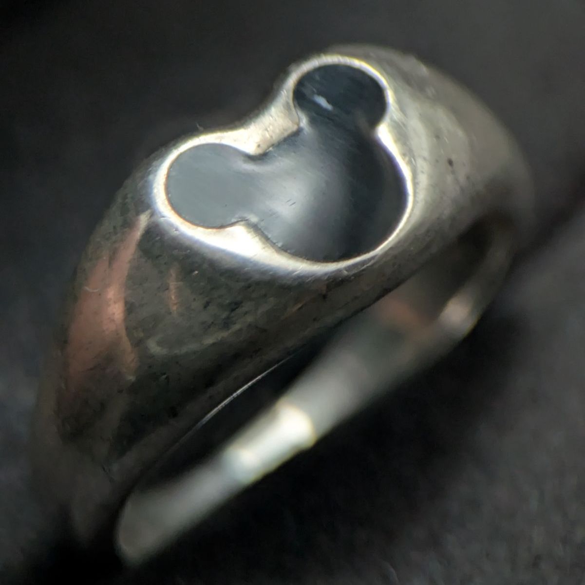 US ヴィンテージ DISNEY ミッキー スターリングシルバー925 シグネット