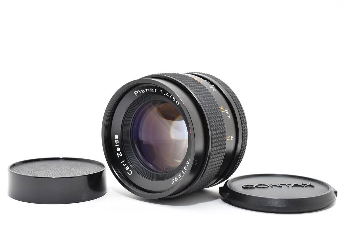 ☆良品☆ コンタックス CONTAX Carl Zeiss Planar 50mm F1.4 T* MMJ