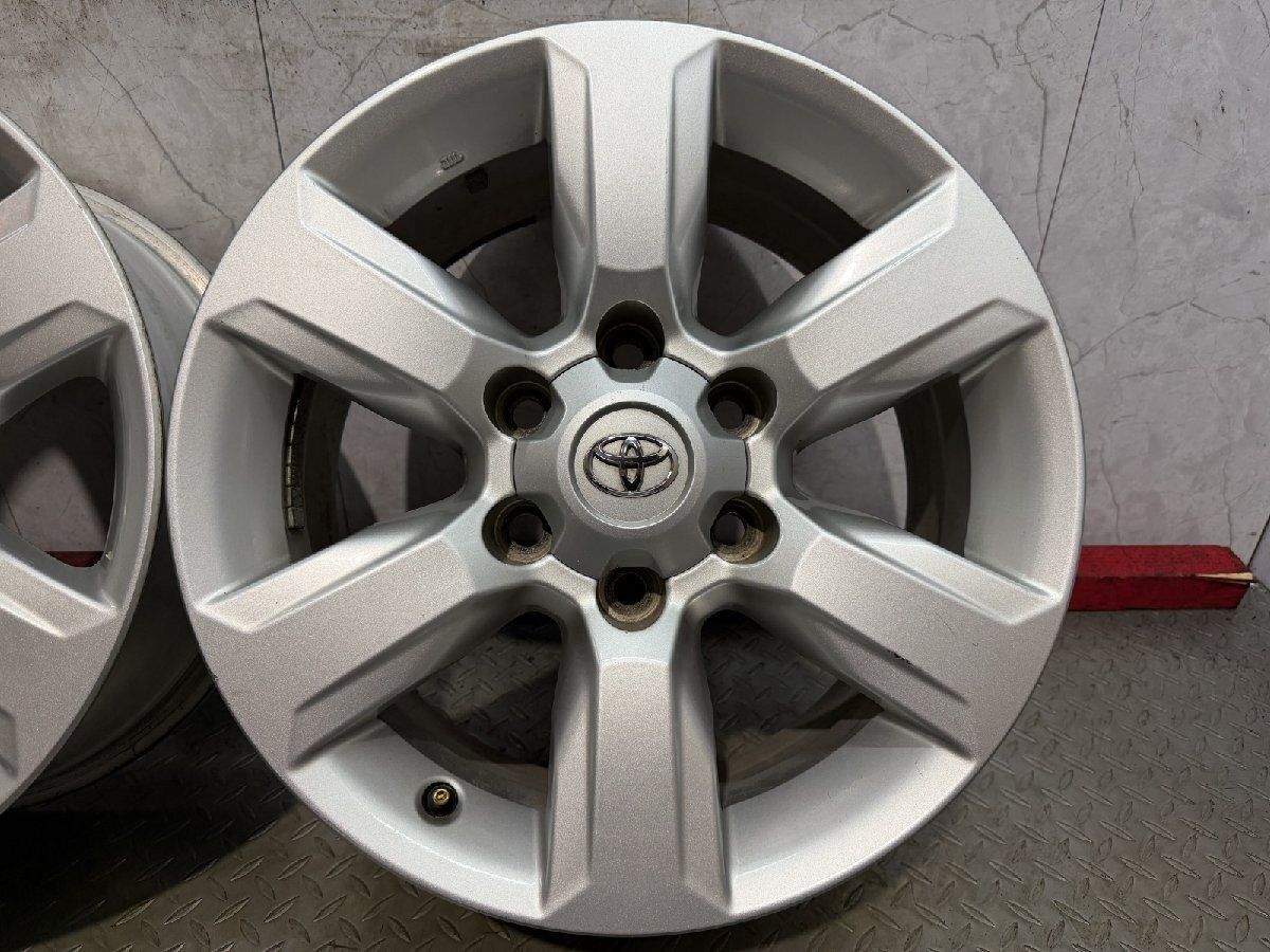 TOYOTA トヨタ 150系ランクルプラド 中期 純正ホイール 17インチ 4本
