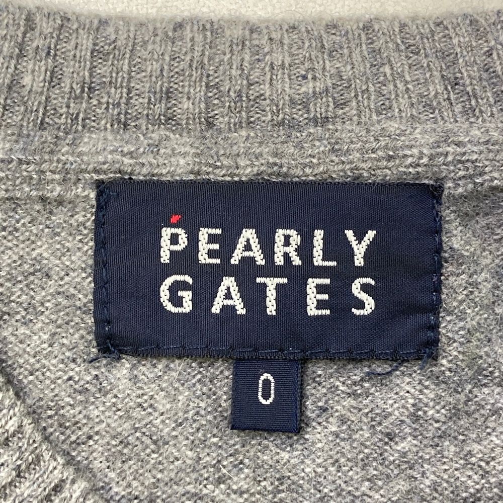 サイズ：0 PEARLY GATES パーリーゲイツ ニット セーター カシミヤ