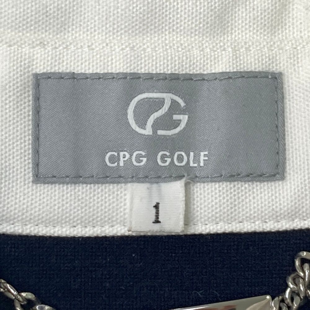 CPGゴルフウェア　サイズ1 サイズ：1 CPG GOLF シーピージーゴルフ 長袖ワンピース ネイビー系