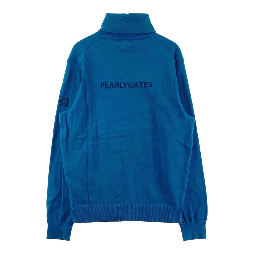 サイズ：4 PEARLY GATES パーリーゲイツ タートルネック ニット