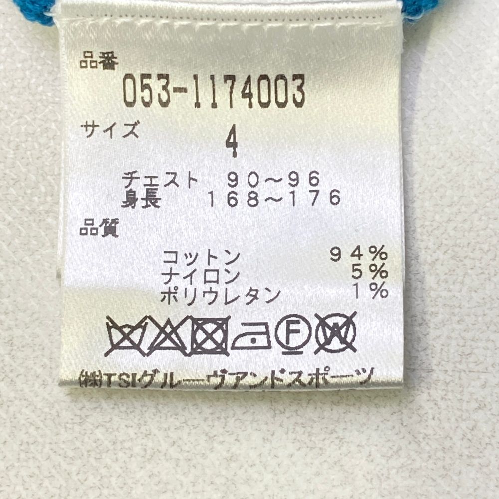 サイズ：4 PEARLY GATES パーリーゲイツ タートルネック ニット