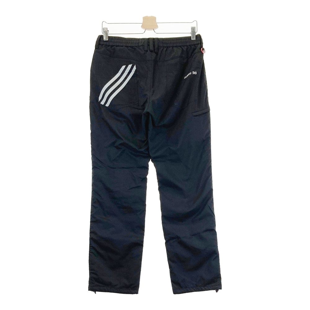 サイズ：M ADIDAS GOLF アディダスゴルフ 中綿パンツ 千鳥柄 ブラック