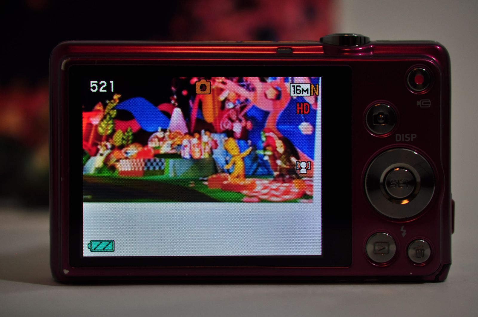 CASIO EXILIM EX-ZS12 レッド コンパクトデジタルカメラ カシオ - メルカリ