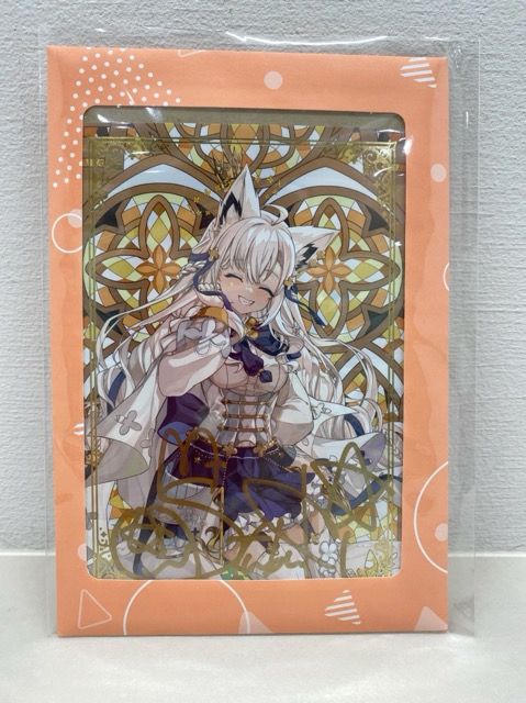 ホロライブ 白上フブキ 誕生日記念2024 直筆サイン入り ポストカード