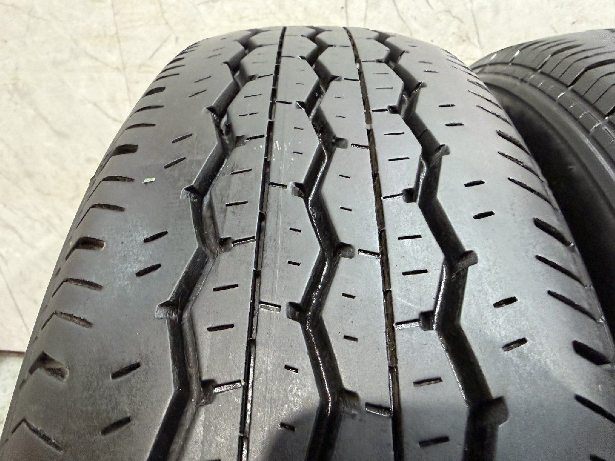 BS BRIDGESTONE ECOPIA RD613 195/80R15 107/105N LT 15インチ 夏タイヤ 4本 20～21年製 バリ溝 ハイエース キャラバン等　(MTA212MS) クレジットカード QRコード決済可能 BS BRIDGESTONE ECOPIA RD613 195/80R15 107/105N LT 15インチ 夏