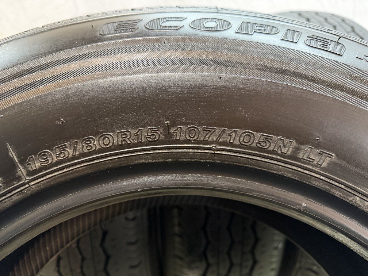 BS BRIDGESTONE ECOPIA RD613 195/80R15 107/105N LT 15インチ 夏
