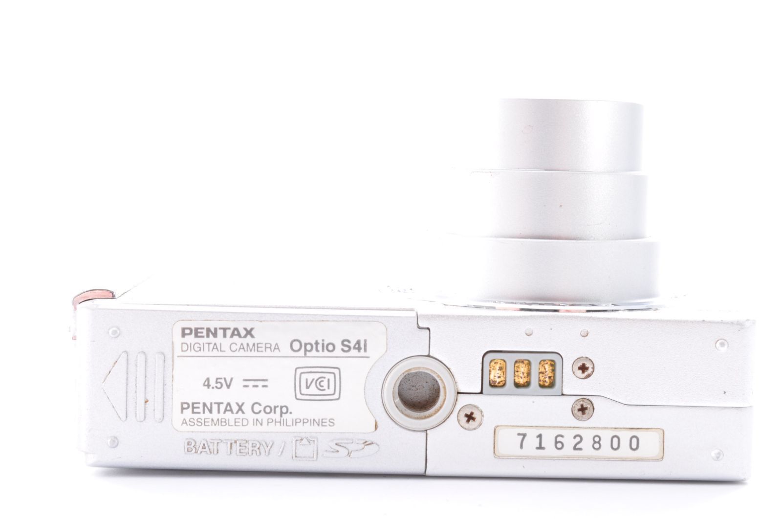 PENTAX Optio S4i シルバー コンパクトデジタルカメラ ペンタックス