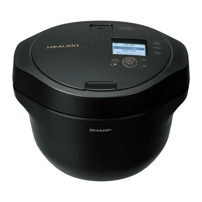 新品】シャープ 電気無水鍋 2.4L ヘルシオ ホットクック KN-HW24H-B