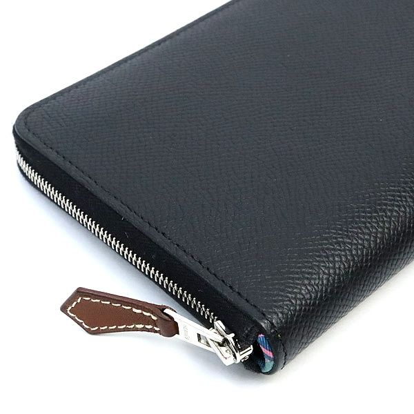 広尾店】エルメス HERMES アザップロング シルクイン 長財布 エプソン