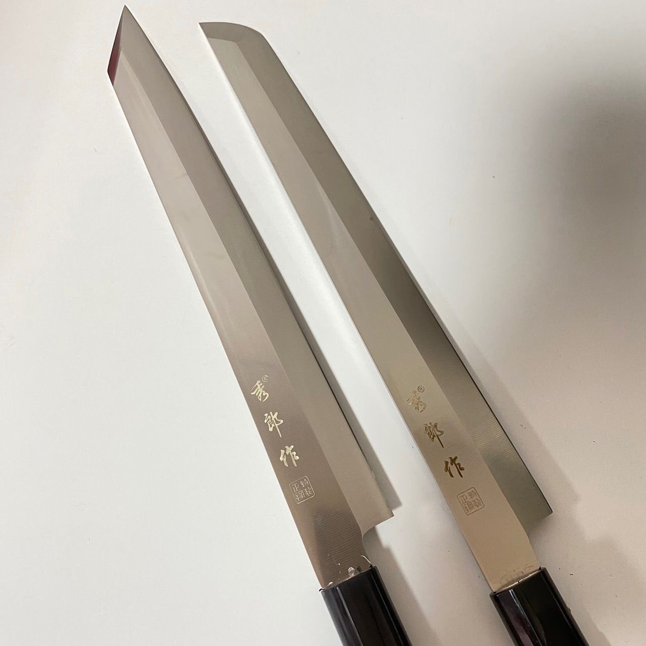 新品・未使用 柳刃包丁 刺身包丁 和包丁 反り刃 2本セット 新品・未使用 柳刃包丁 刺身包丁 和包丁 反り刃 2本セット - メルカリ