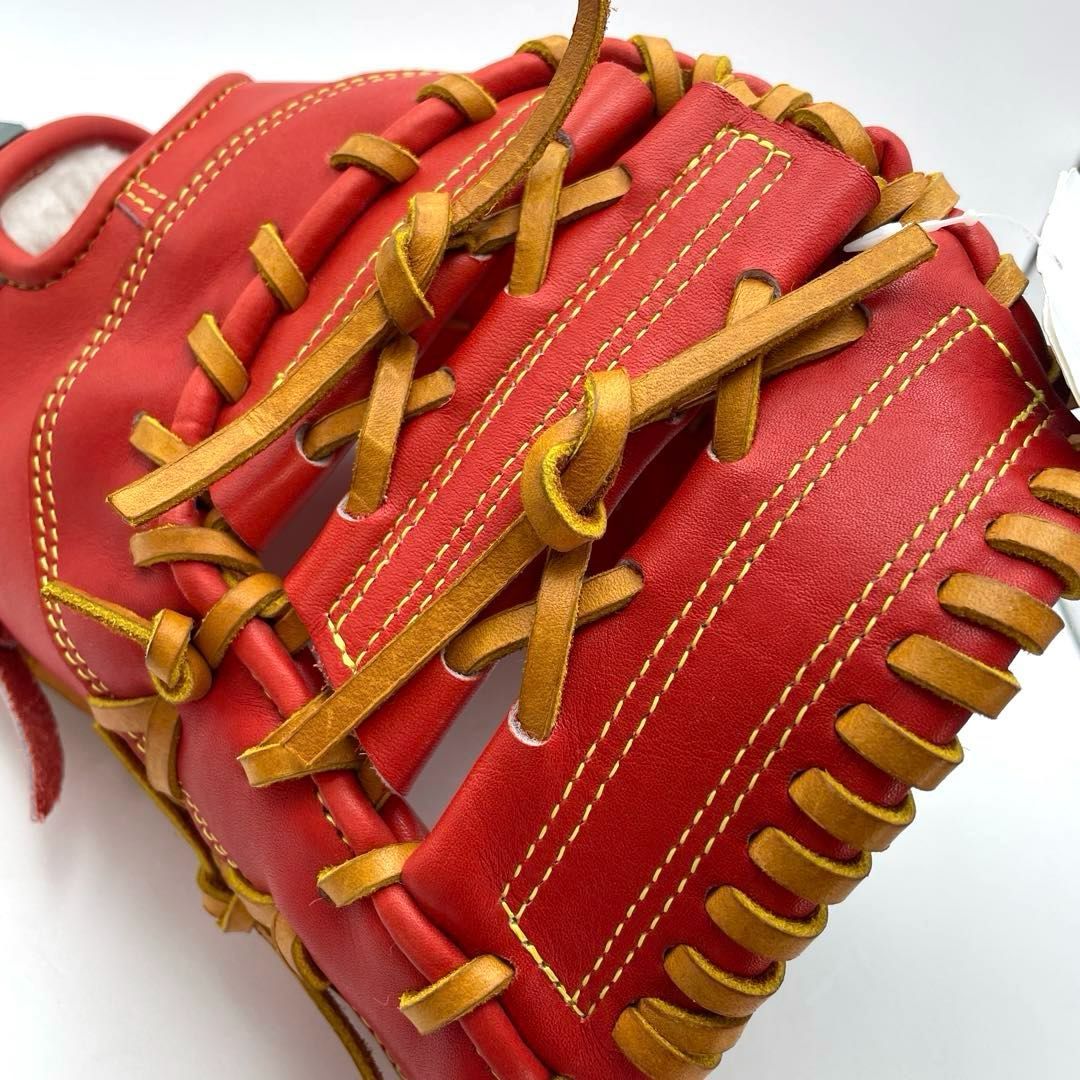 ミズノ　グローバルエリート　硬式ファーストミット　ラディッシュ 未使用】Mizuno グローバルエリート 硬式用 一塁手用 右投用 TK型