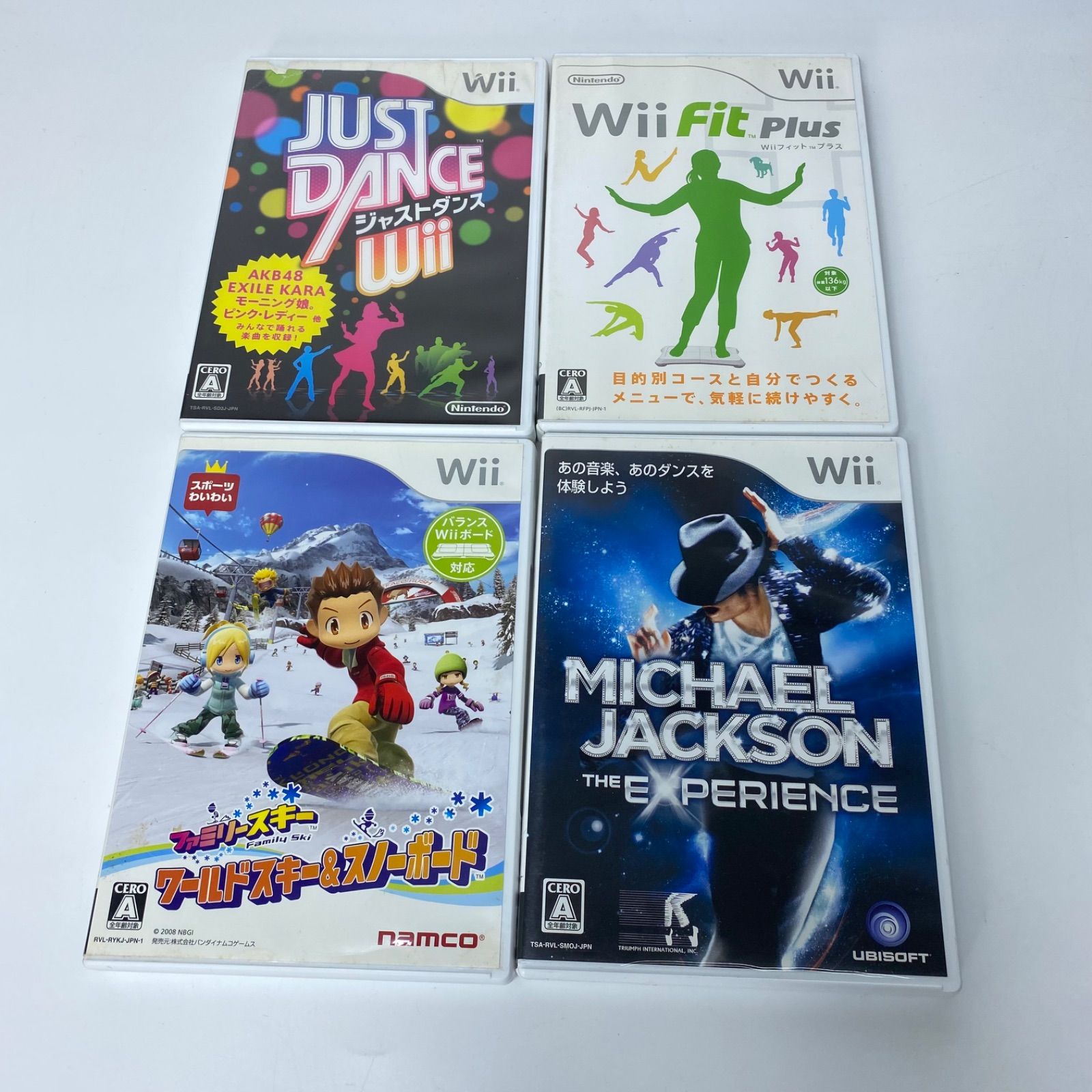 Wiiソフト 4点セット ダンス・スポーツ系 まとめ売り - メルカリ