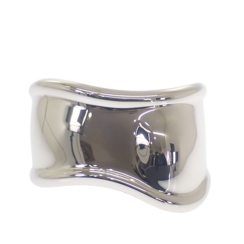 美品 ティファニー ボーンカフ スモール 左手用 バングル シルバー925 ティファニー TIFFANY&Co. ボーン カフ スモール バングル シルバー925