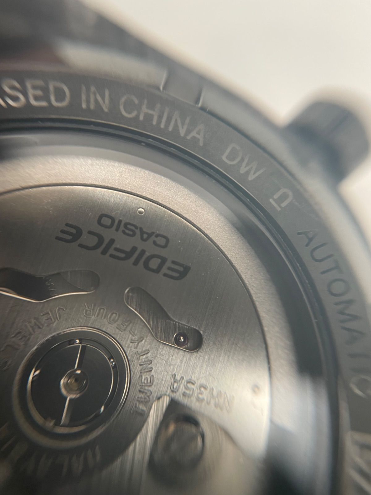  エディフィス CASIO EFK 100XPB 1AJF K32 大人向け 自動巻き時計 腕時計(アナログ)