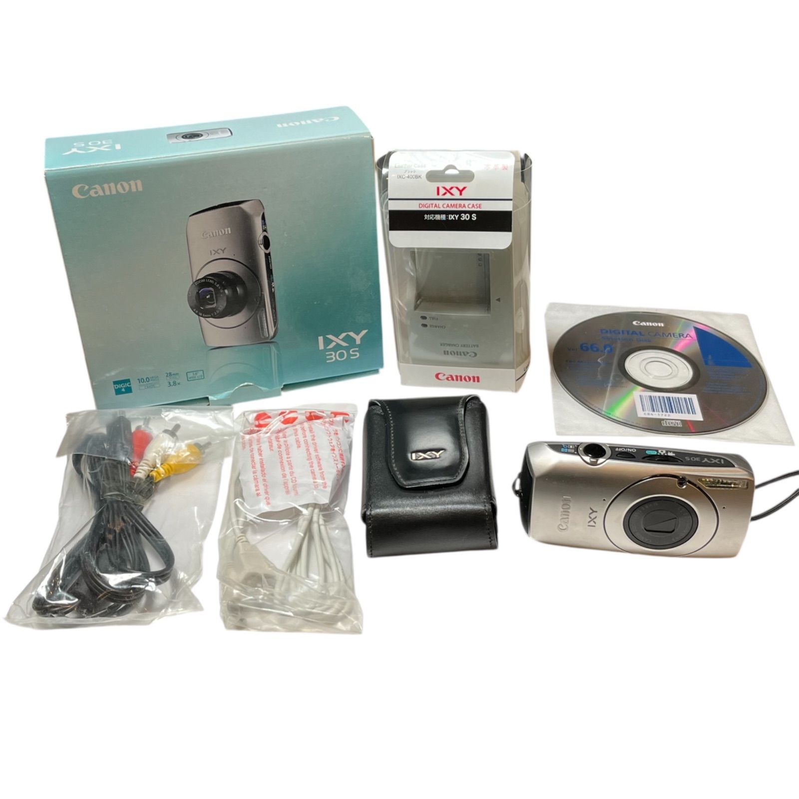 管2601-110】動作未確認☆CANON キヤノン IXY DIGITAL 30S コンパクト