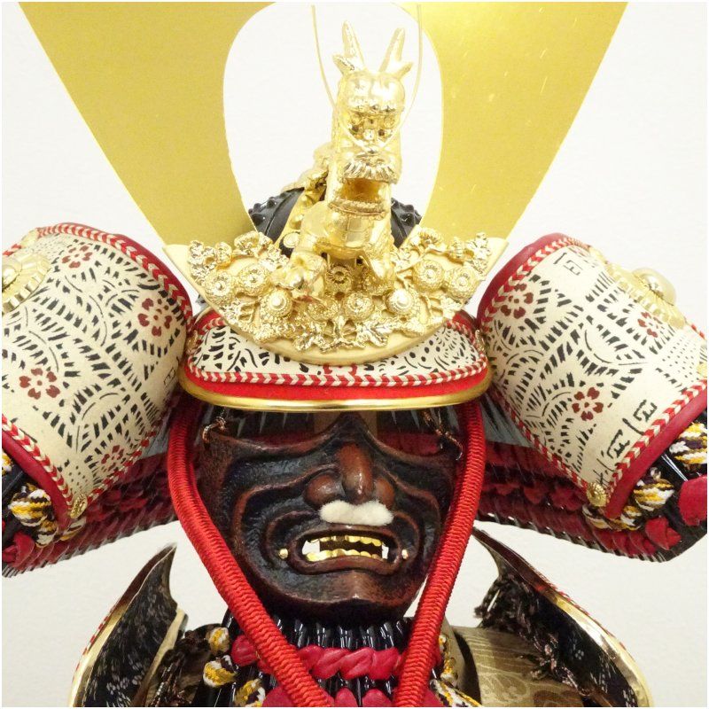 菊水孝玉造 黒札海老茶皮糸威 大鎧「妙高」 レトロ インテリア 雑貨