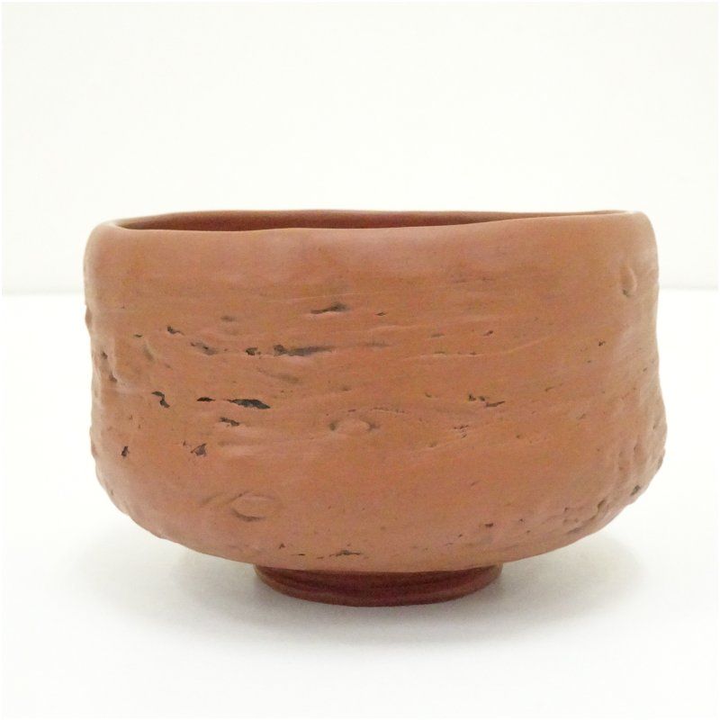 常滑焼 陶元造 朱泥茶碗（共箱） 茶道 抹茶 おしゃれ 抹茶茶碗 抹茶碗