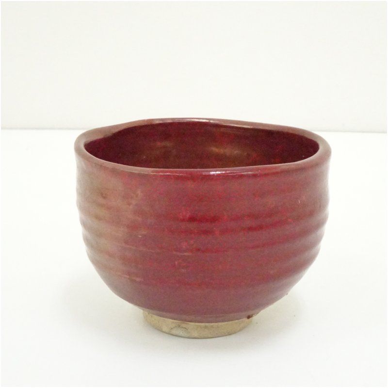 桃里窯 藤原恭助（敬介）造 備前桃里茶碗（共箱） 茶道 抹茶 おしゃれ