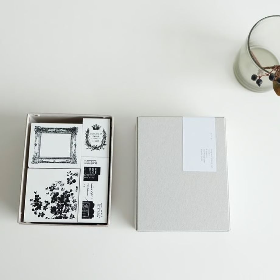【ヨハク】stamp collection set vol.15　人気 　文具女子　ハンコ　はんこ　まとめ売り