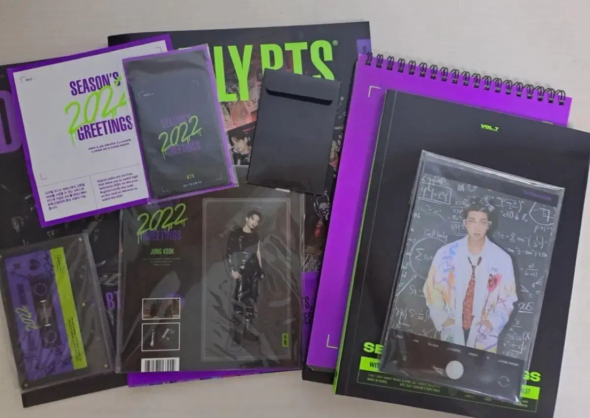 BTS（防弾少年団・バンタン） 2022 シーグリ シーズングリーティング