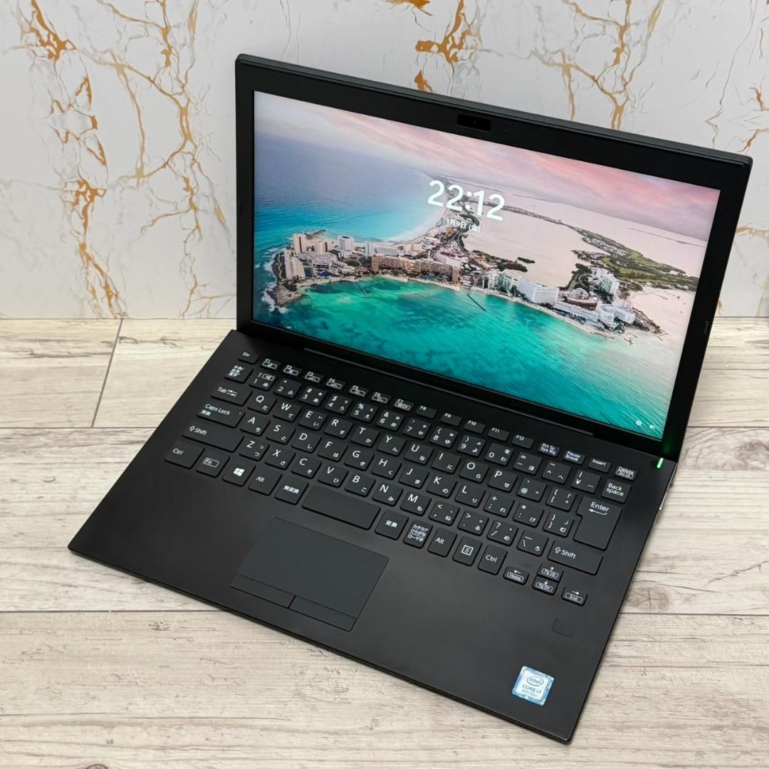 16GB✨️第8世代i7/win11/SSD256/カメラ付ノートPC/オフィス Office