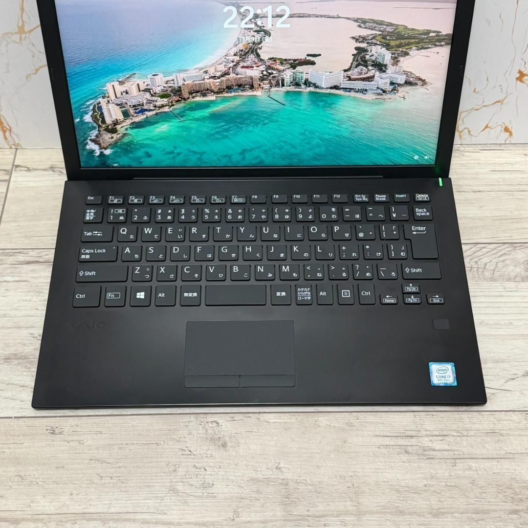 16GB✨️第8世代i7/win11/SSD256/カメラ付ノートPC/オフィス Office