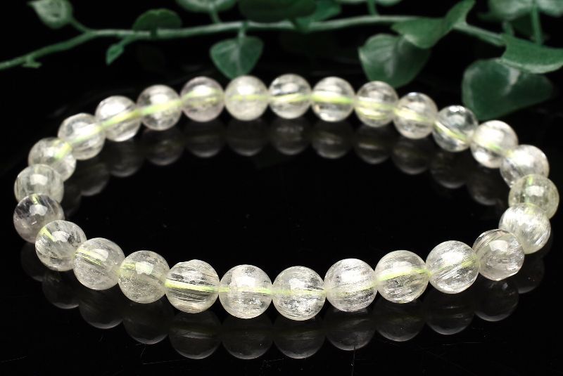 1点物】AAA透明◇キャッツアイ効果 クンツァイト(ヒデナイト) 7mm