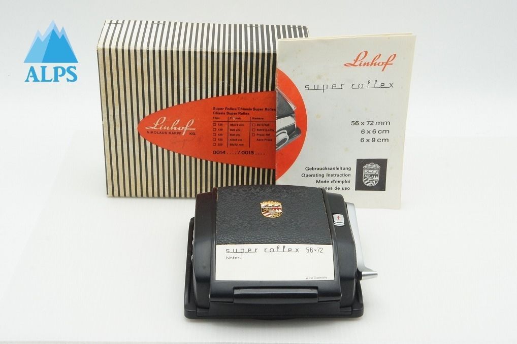 Linhof リンホフ Ssuper Rollex (220) 56x72 ストア ロールフィルム
