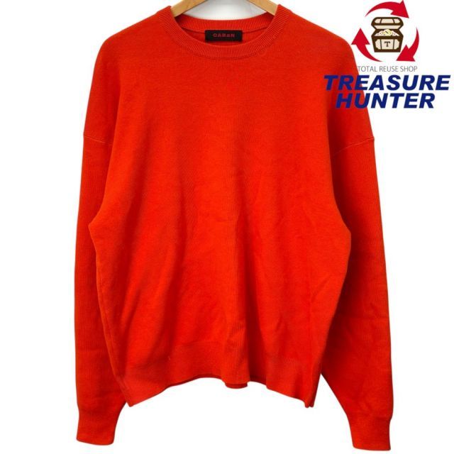 CaBaN コットンカシミヤ クルーネックプルオーバー 59-02-34-02001