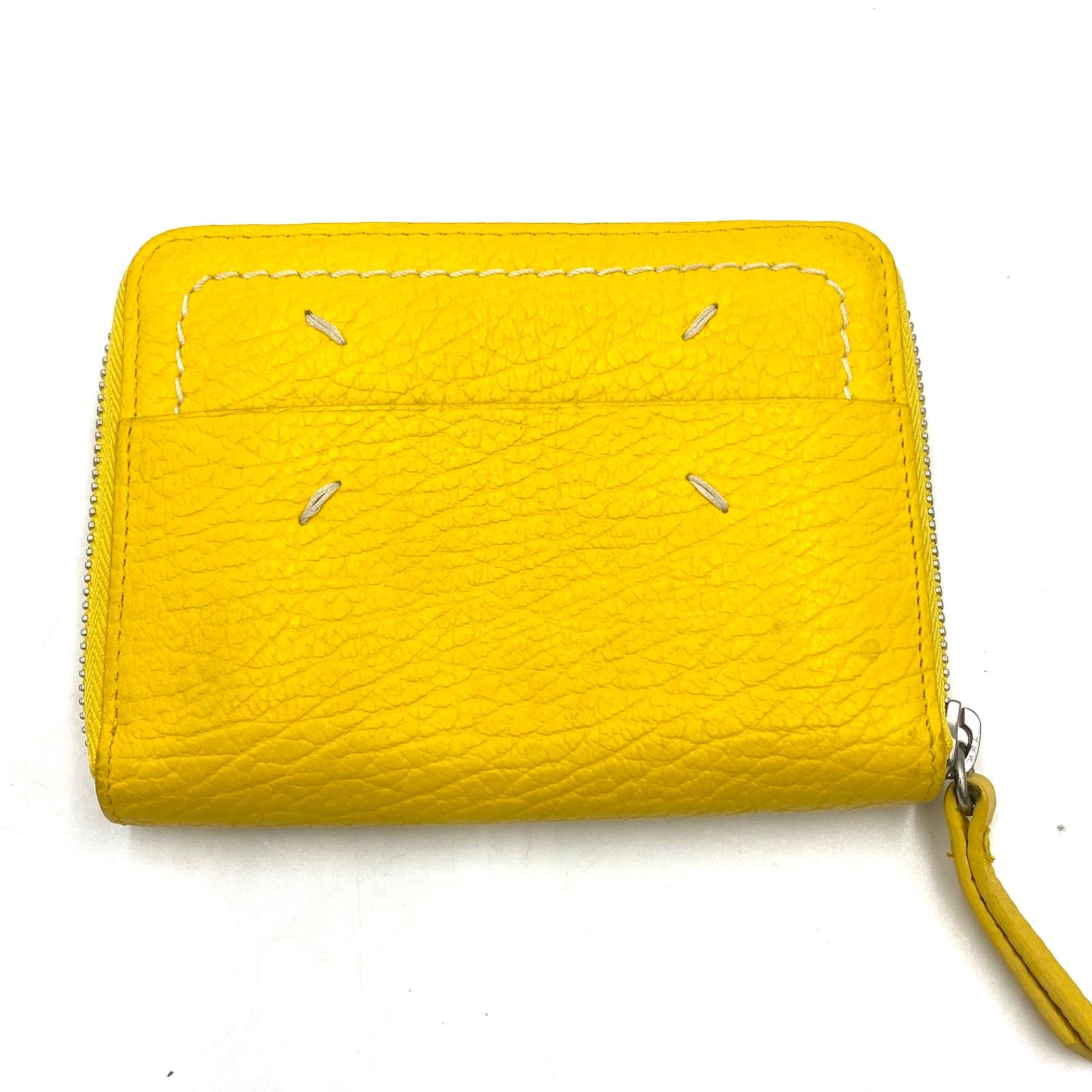 美品 Maison Margiela メゾンマルジェラ 財布 ウォレット イエロー 