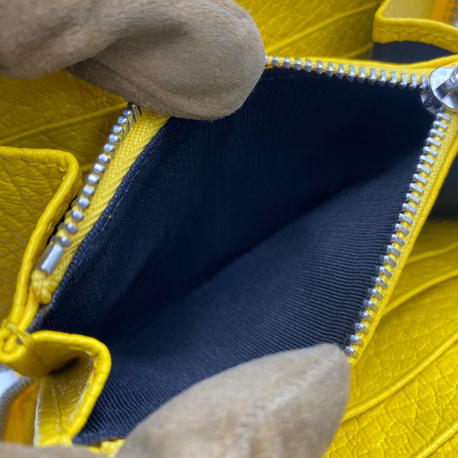 美品 Maison Margiela メゾンマルジェラ 財布 ウォレット イエロー