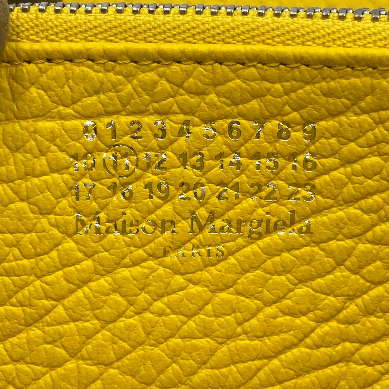 美品 Maison Margiela メゾンマルジェラ 財布 ウォレット イエロー