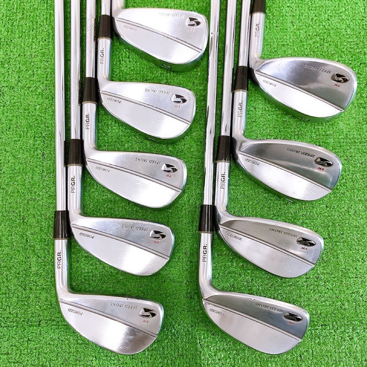 良品 プロギア スピードアイアン TR 8本セット 右打ち メンズ PRGR 良品 プロギア スピードアイアン TR 8本セット 右打ち メンズ PRGR