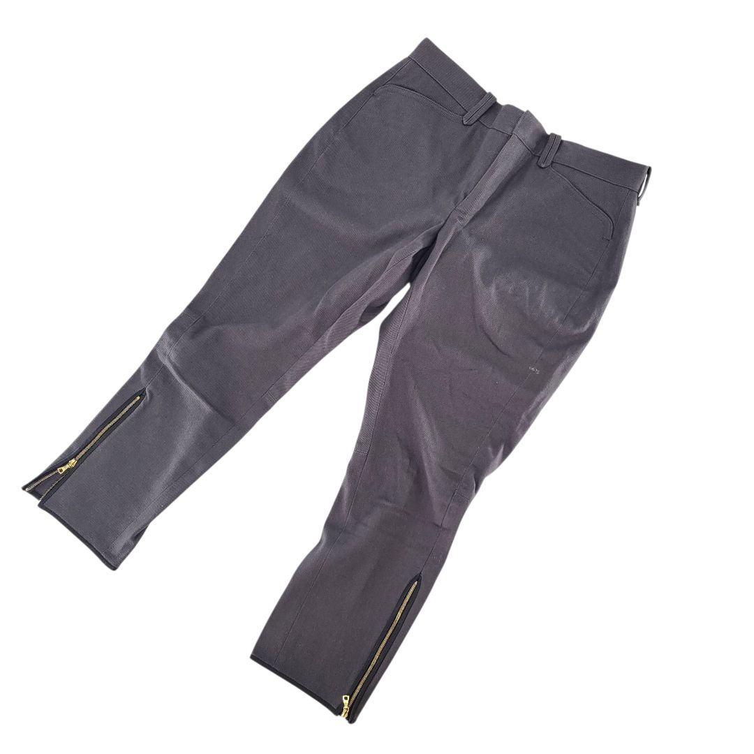 美品】Drawer ドゥロワー パンツ サイズ38 グレー 裾ファスナー