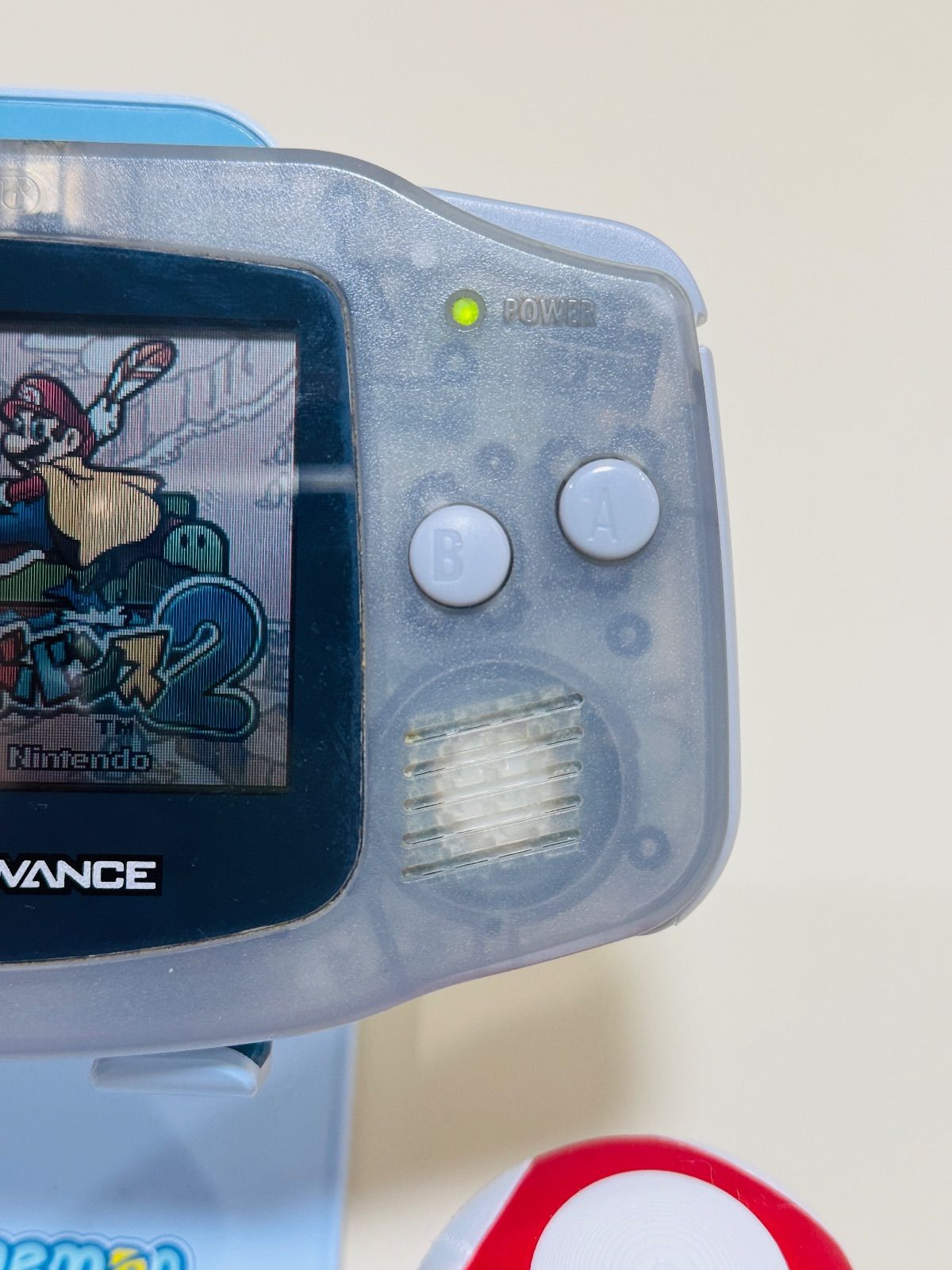 GAME BOY ADVANCE クリアグレー 本体 24時間以内発送