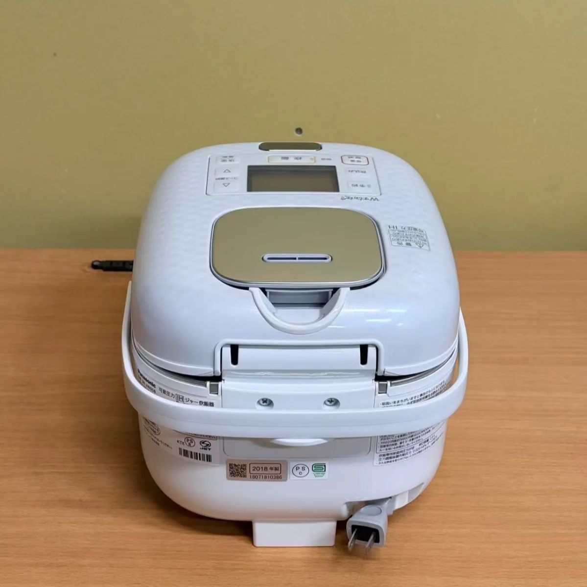 ②未使用 展示品 パナソニック Wおどり炊き SR-JW058-W [豊穣ホワイト