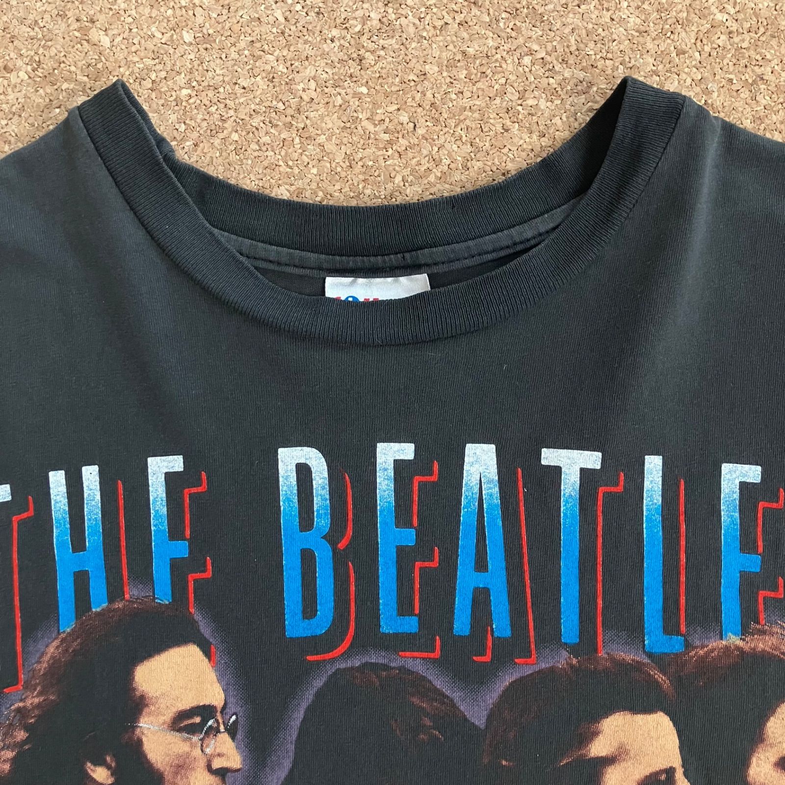リアムギャラガー 着用 The Beatles ビートルズ XLサイズ ヘインズ 黒 