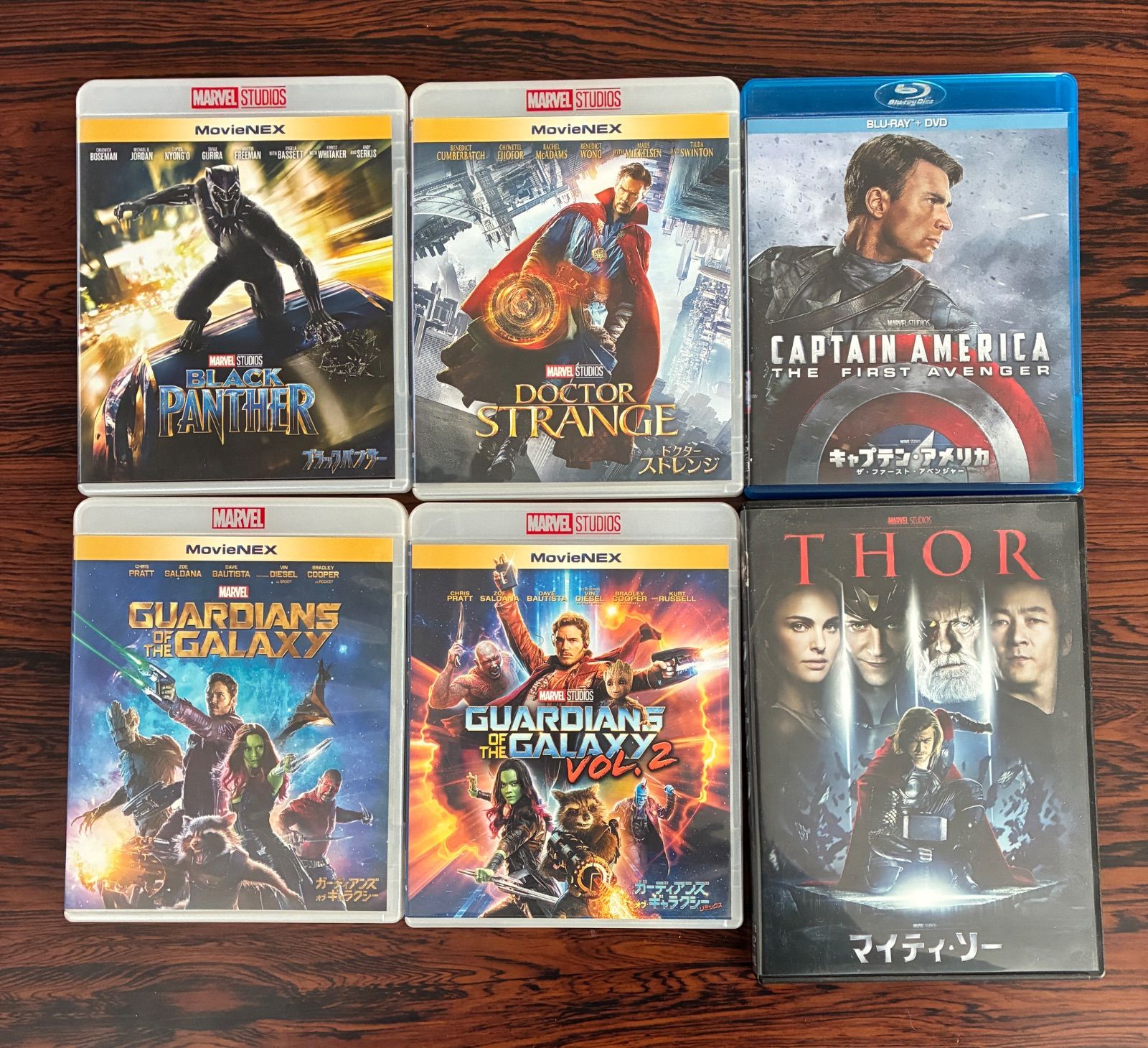 【お買い得】BluRay DVD 約100本 まとめ売り 洋画 MARVELなど マーベル 映画 Blu-ray DVD まとめ売り 6本 - メルカリ