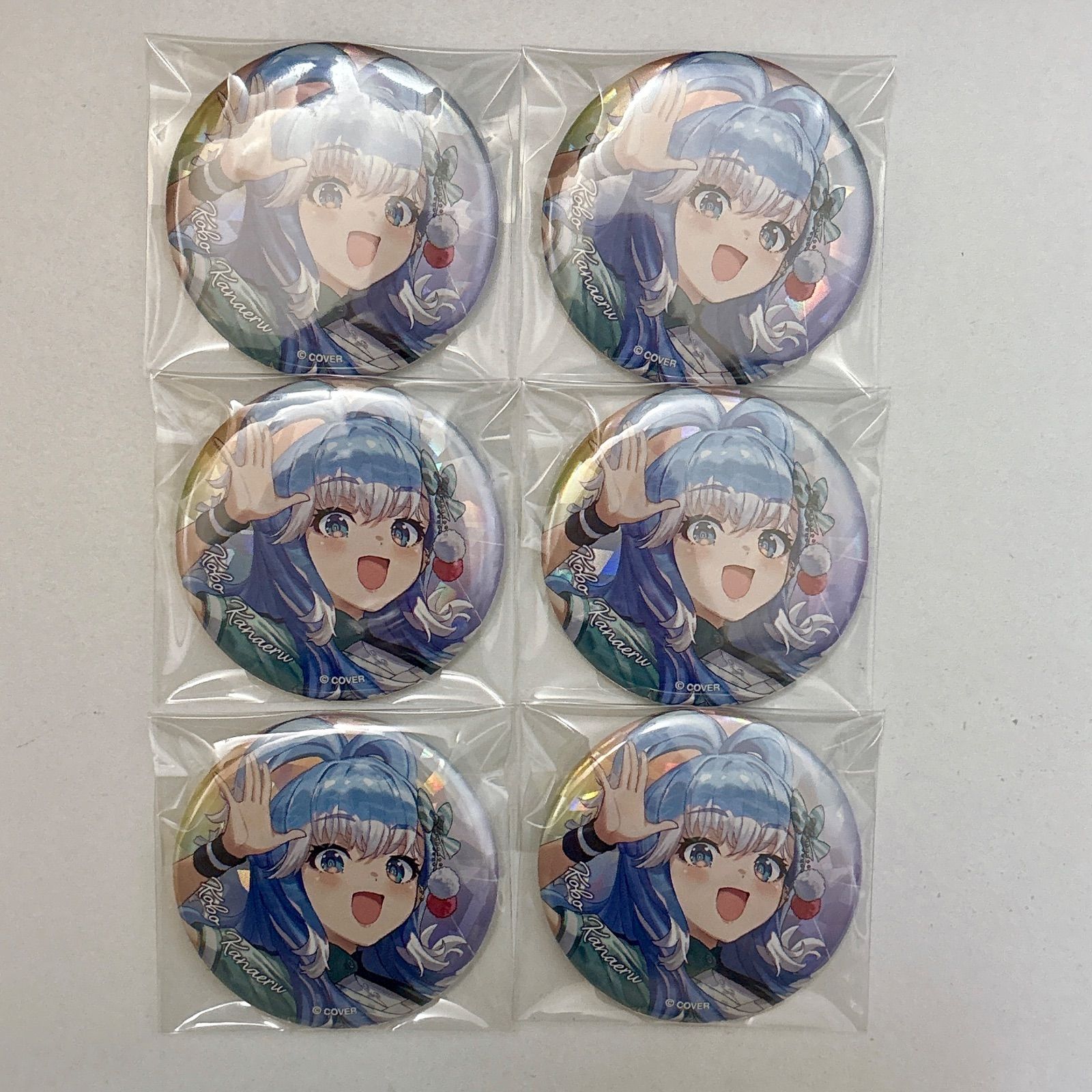 ホロライブ 5th fes ホログラム 缶バッジ こぼ・かなえる - メルカリ