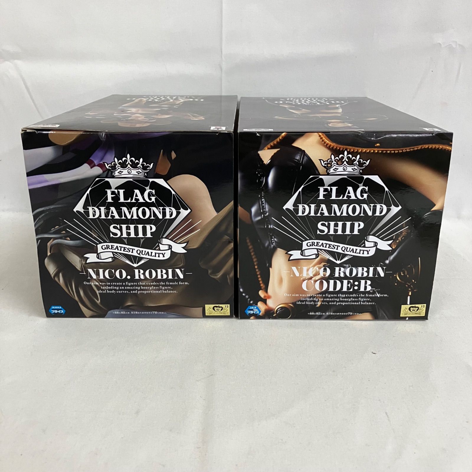 未開封 ワンピース FLAG DIAMOND SHIP ニコロビン フィギュア 2個 