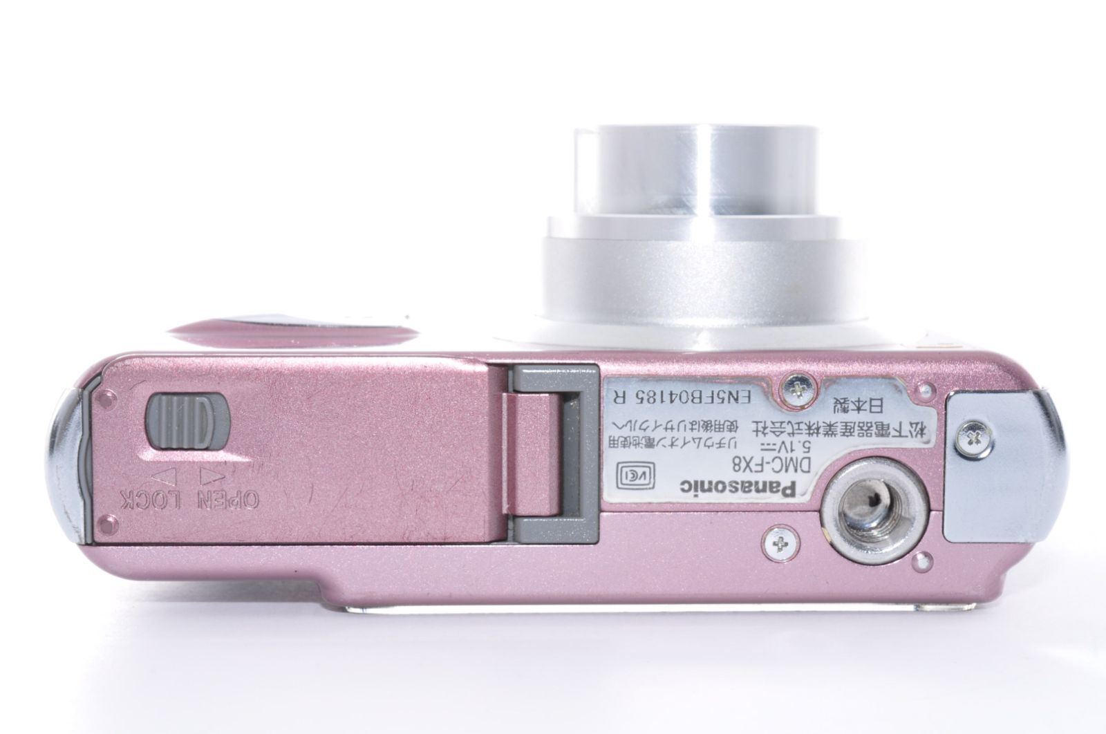 Panasonic（パナソニック） コンパクトデジタルカメラ 】ピンク 【DMC-FX8 ☆Panasonic 【中古】Panasonic ミスティ DMC-FX8 LUMIX デジタルカメラ
