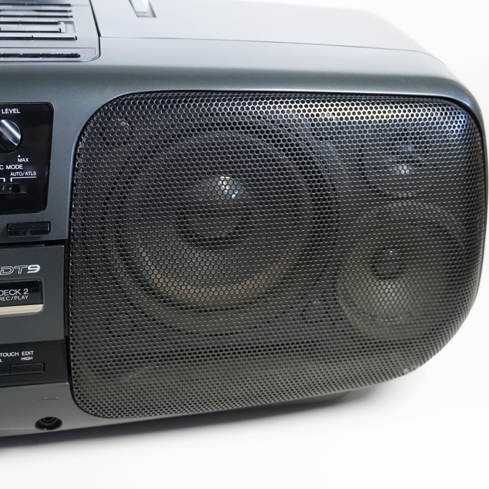 パナソニック RX-DT901 CDダブルラジカセ　リモコン付き　動作確認OK IM] 動作品 パナソニック CDラジカセ RX-DT9 ダブルカセット リモコン