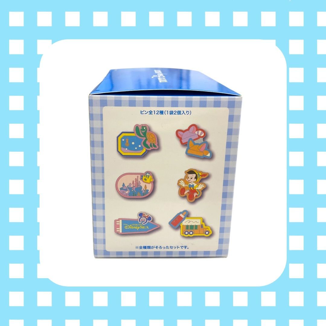 ディズニー ピンバッジ 全12種 コンプリートBOX パークモチーフ